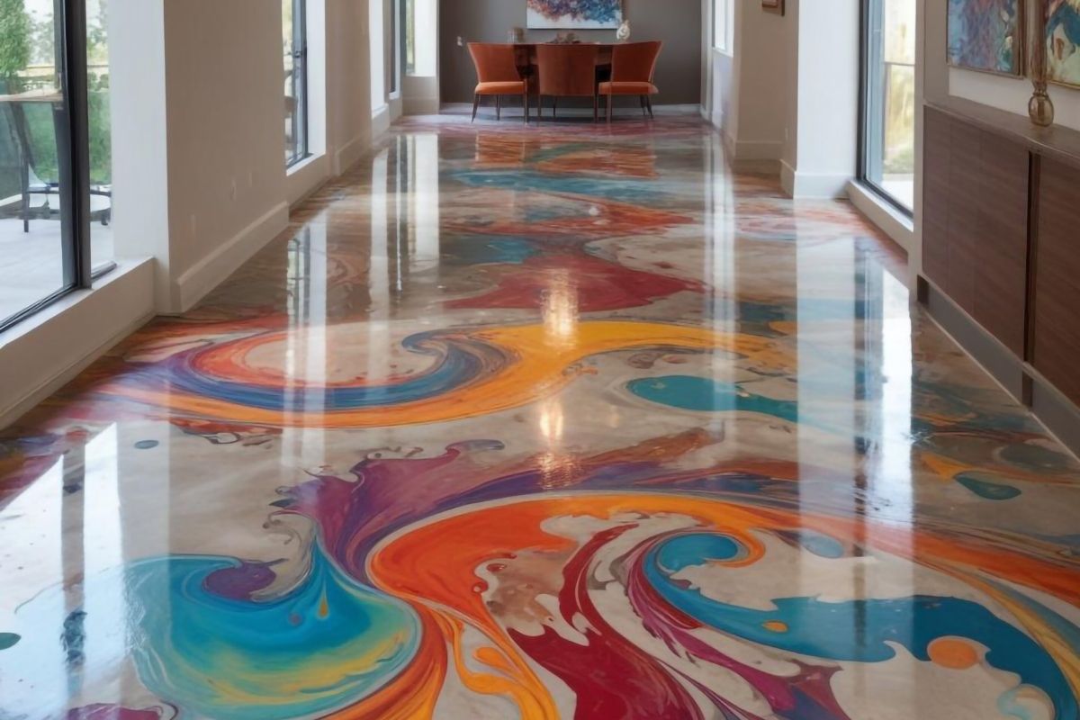 Piso Aplicação de Resina