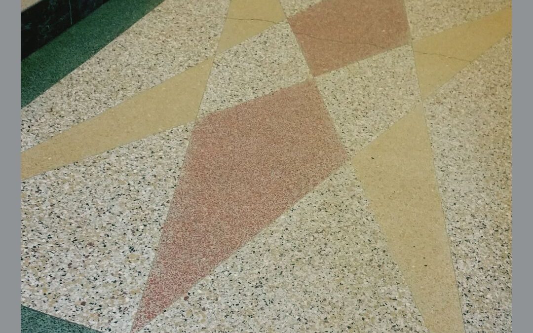 Piso Escada de Granilite Korodur Granilha