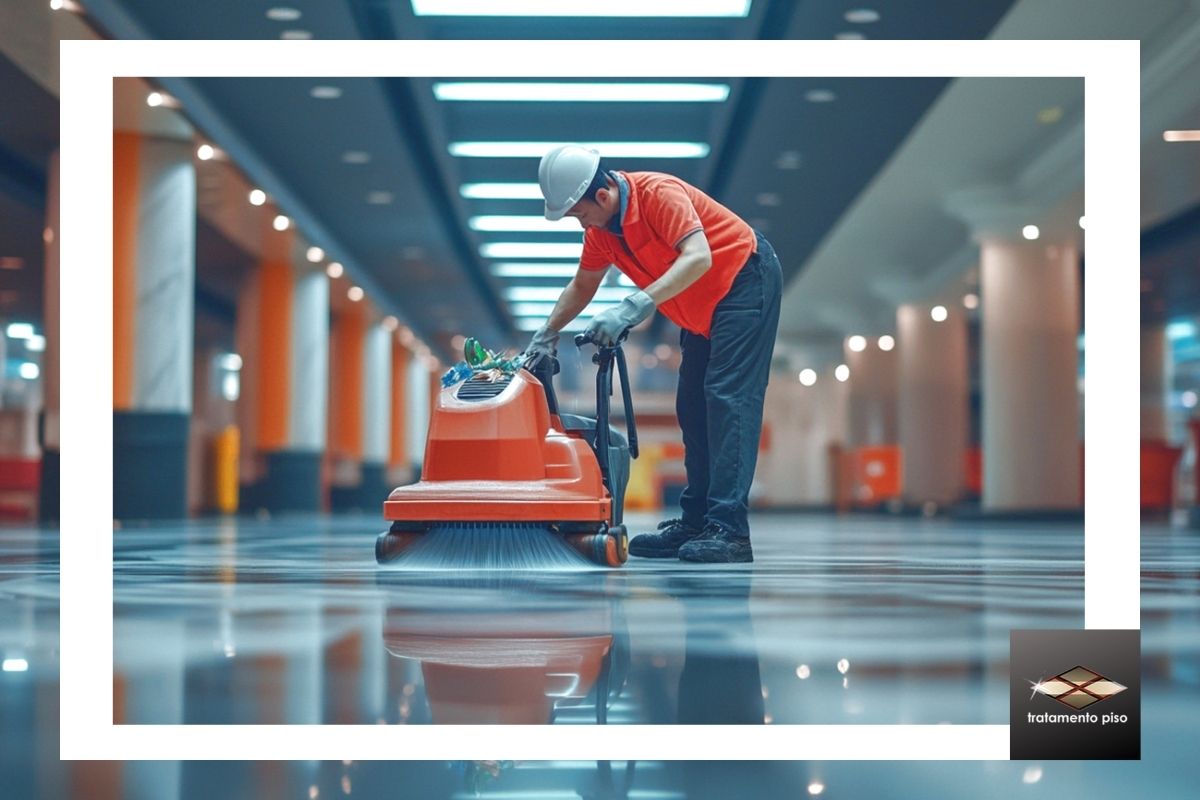 Limpeza de Piso de Condomínio