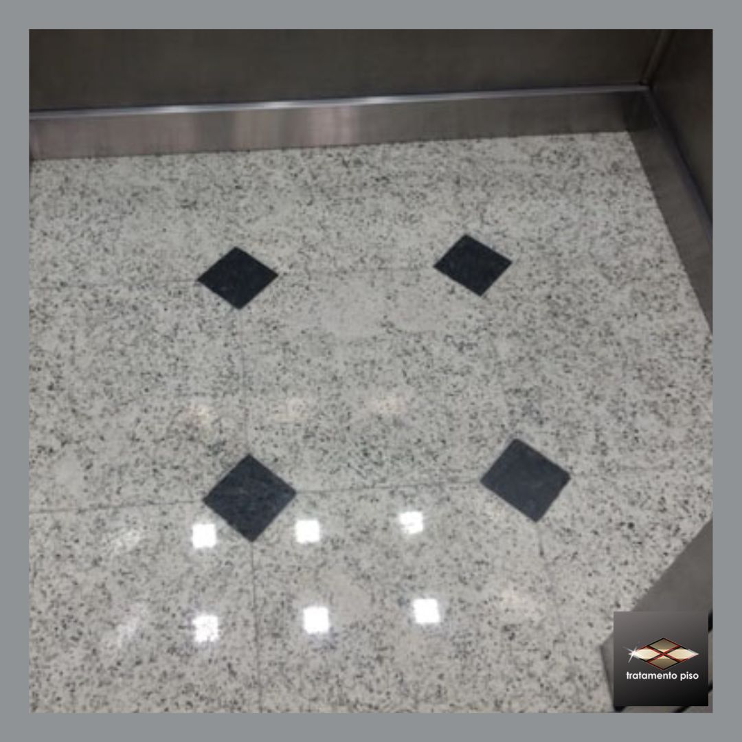 Cristalização de Piso de Elevador