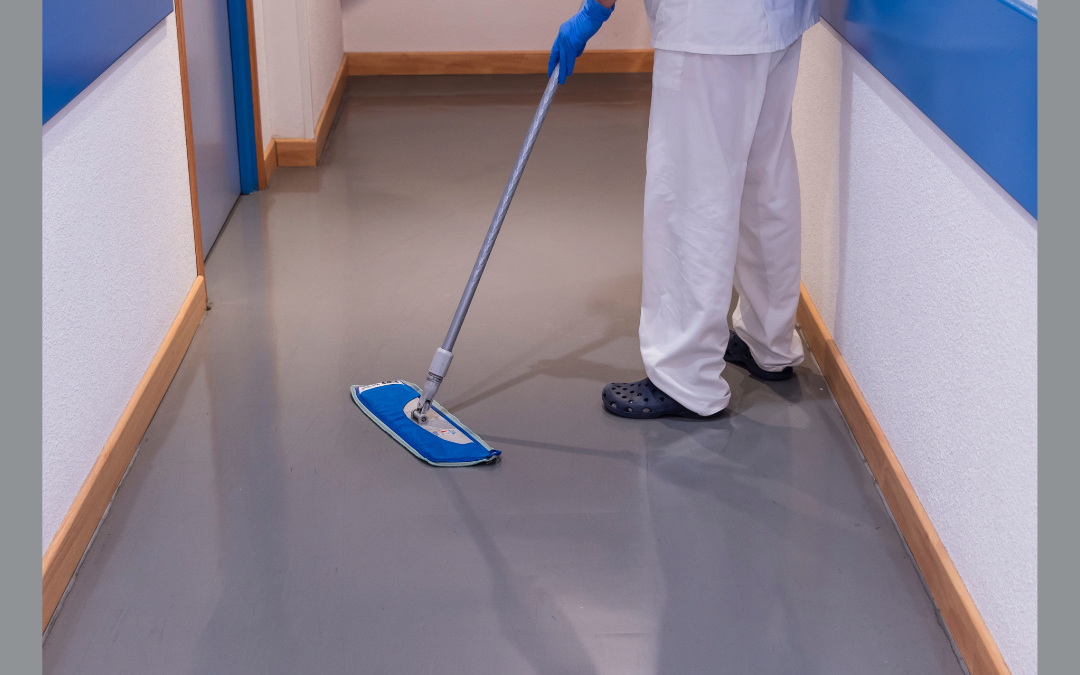 Manutenção de piso de Epóxi