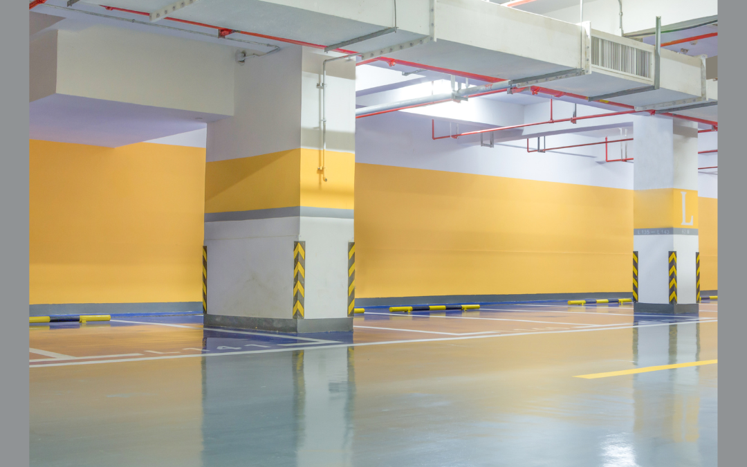 Piso epóxi garagem condomínio SP