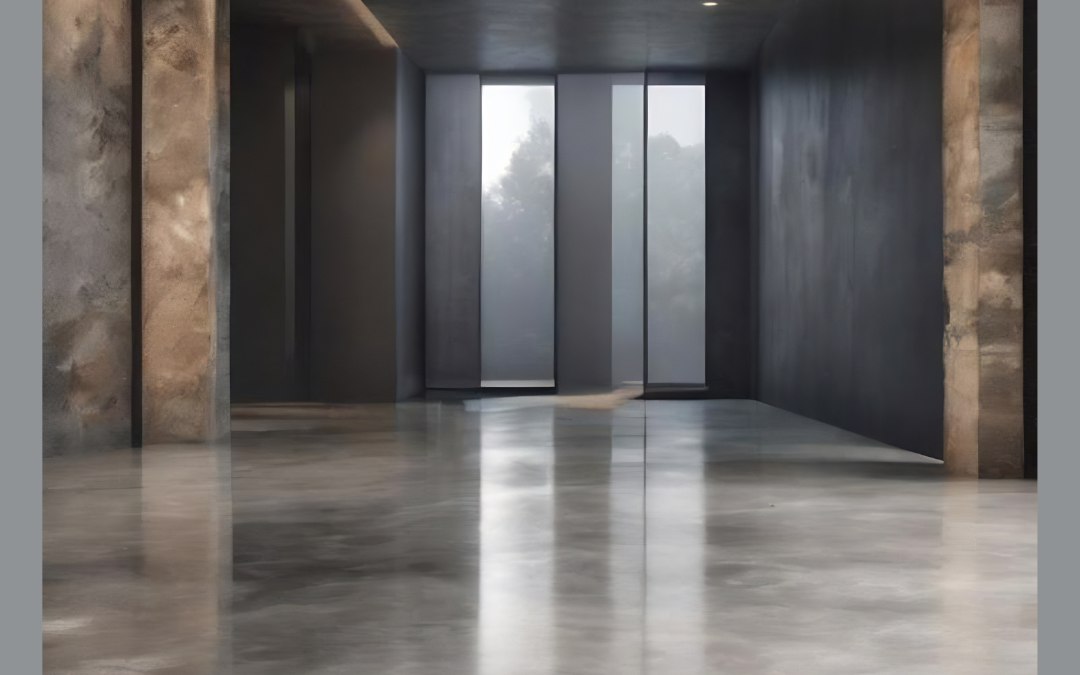 Piso de concreto lapidado em São Paulo